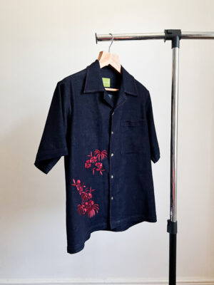 Tropical Paradise Denim Souvenir Shirt